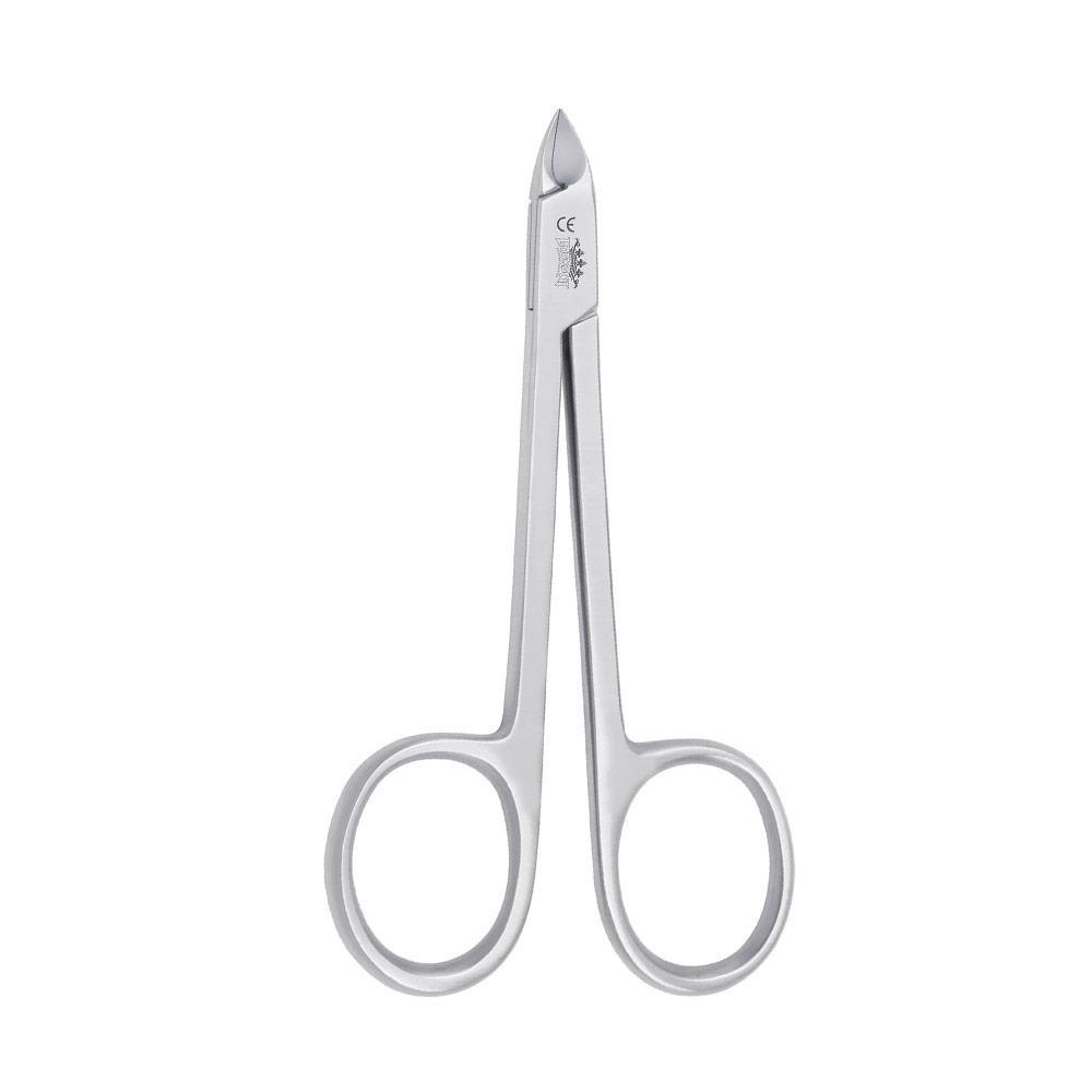 Cuticle Nipper with Scissor Handle - 8 cm / 5 mm (Curved)