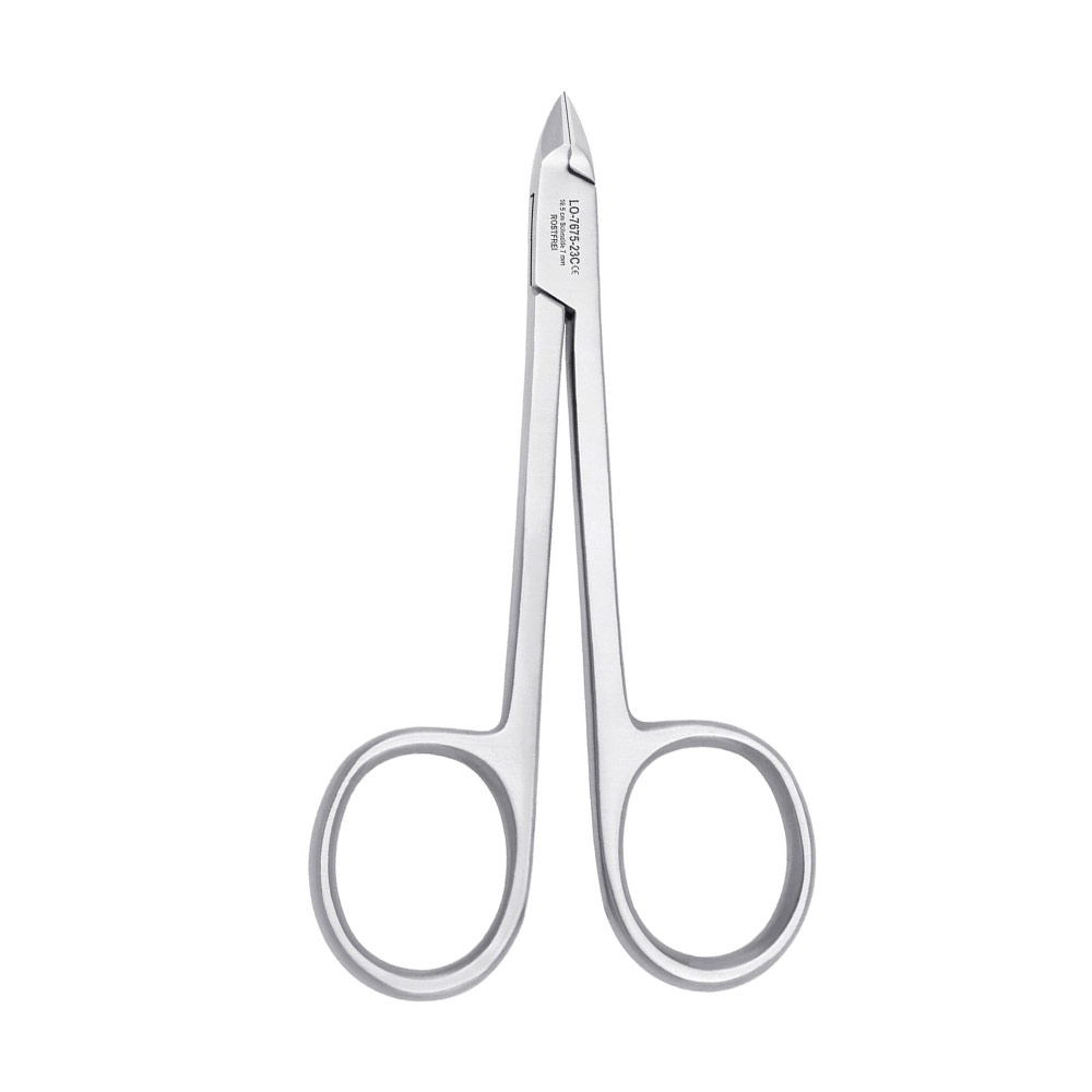 Cuticle Nipper with Scissor Handle - 10.5 cm / 7 mm (Curved) - Image 2