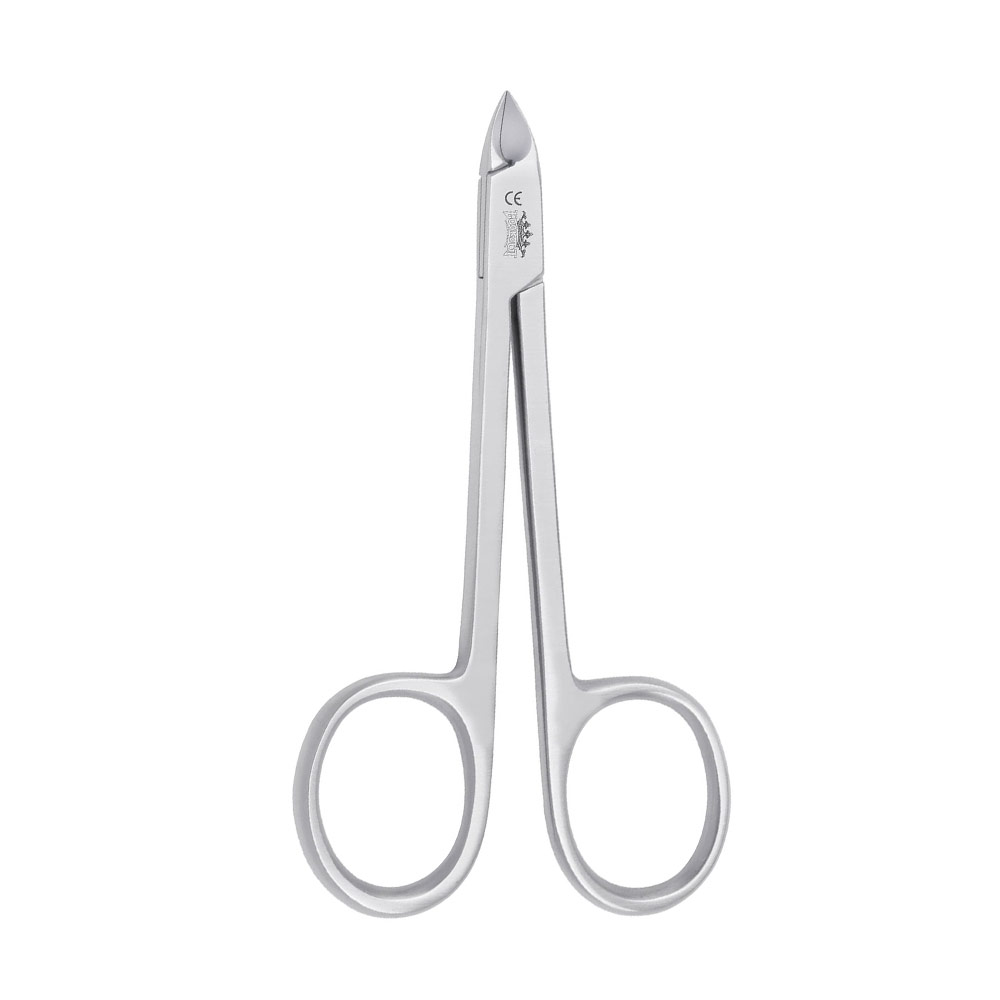 Cuticle Nipper with Scissor Handle - 10.5 cm / 7 mm (Curved)