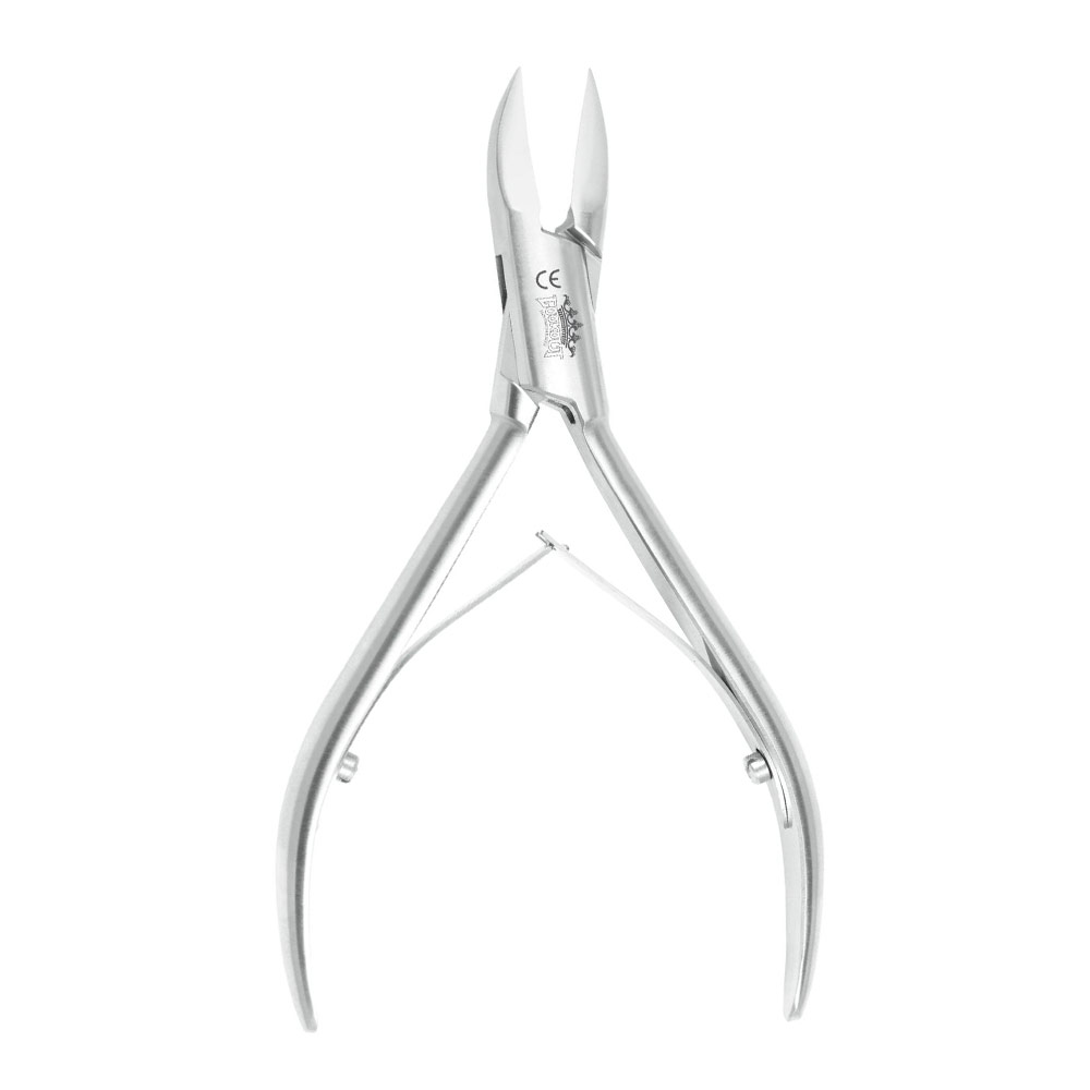 Diabetic Nail Plier - curved blade - 11.5 cm - without back lock
