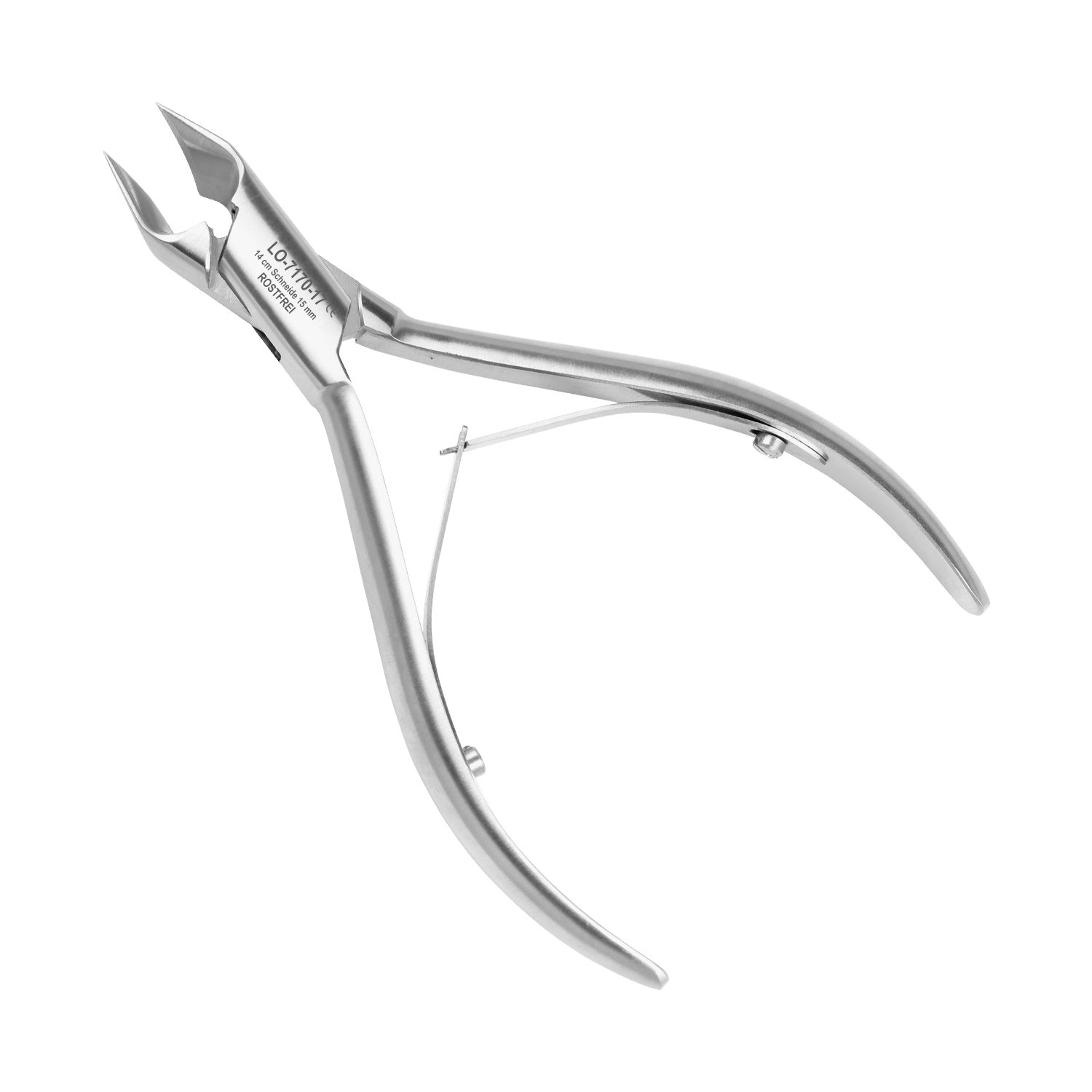 Head Cutter (Nail Pliers) - half blade 14 cm / 17mm, without back lock - Image 2
