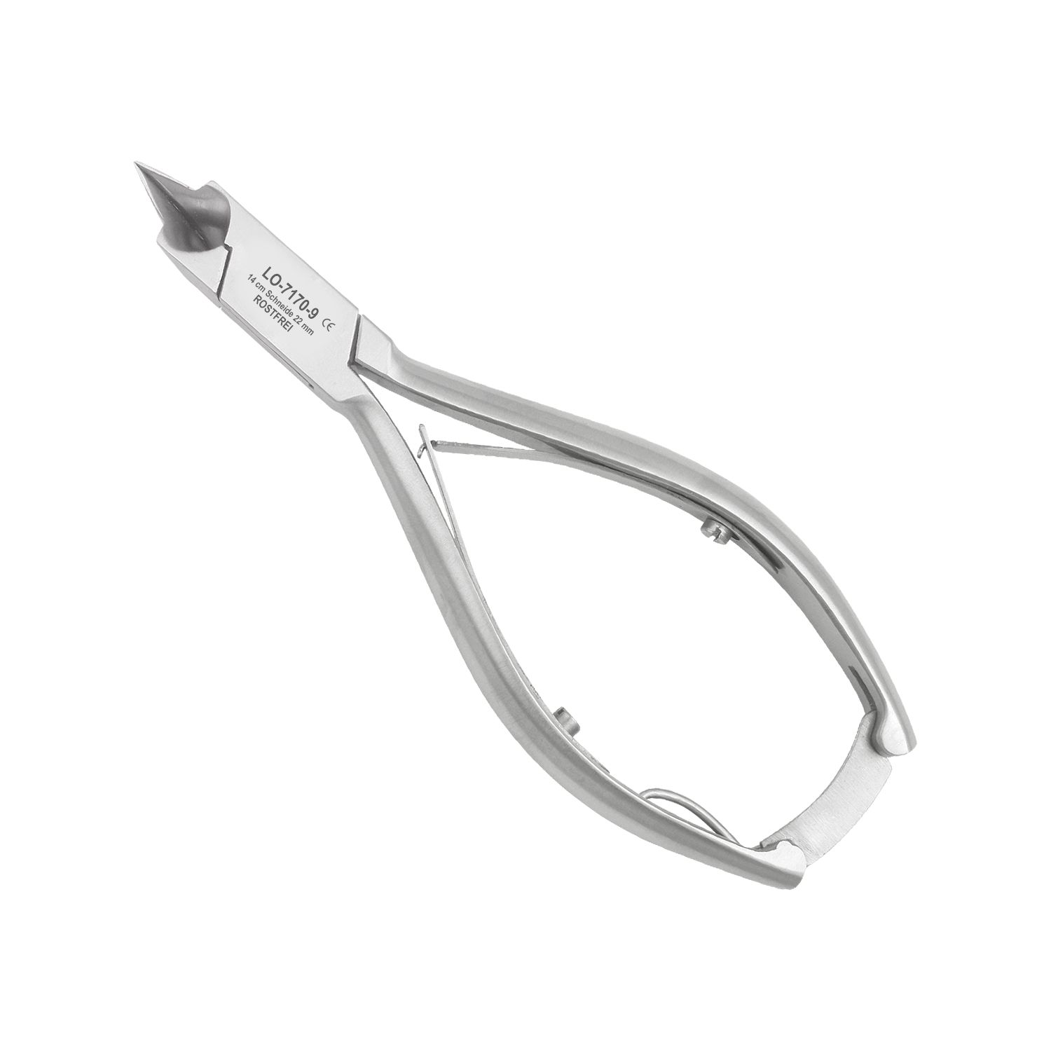 Head Cutter Nail Pliers - very slim blade 14 cm / 22 mm - Image 2
