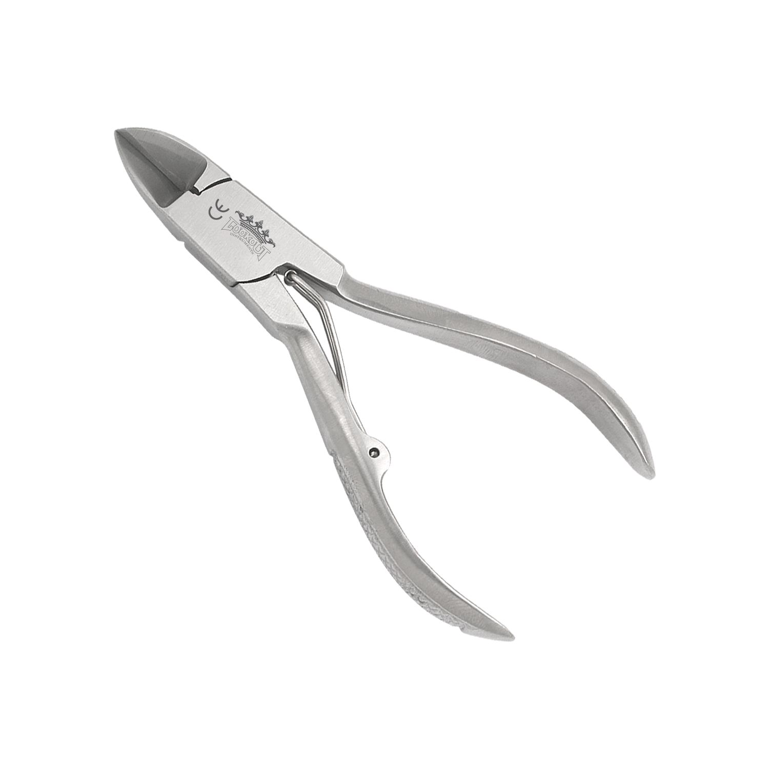 Nail Pliers - slightly curved blade 10.5 cm / 16 mm (single spring)