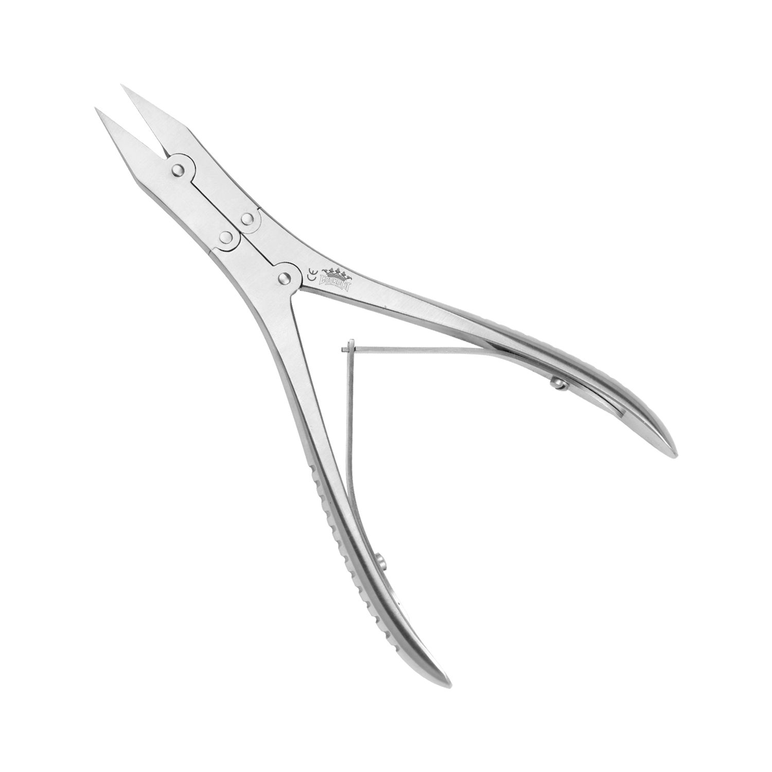Nail Pliers - double action - (straight blade, tower shaped) 16 cm