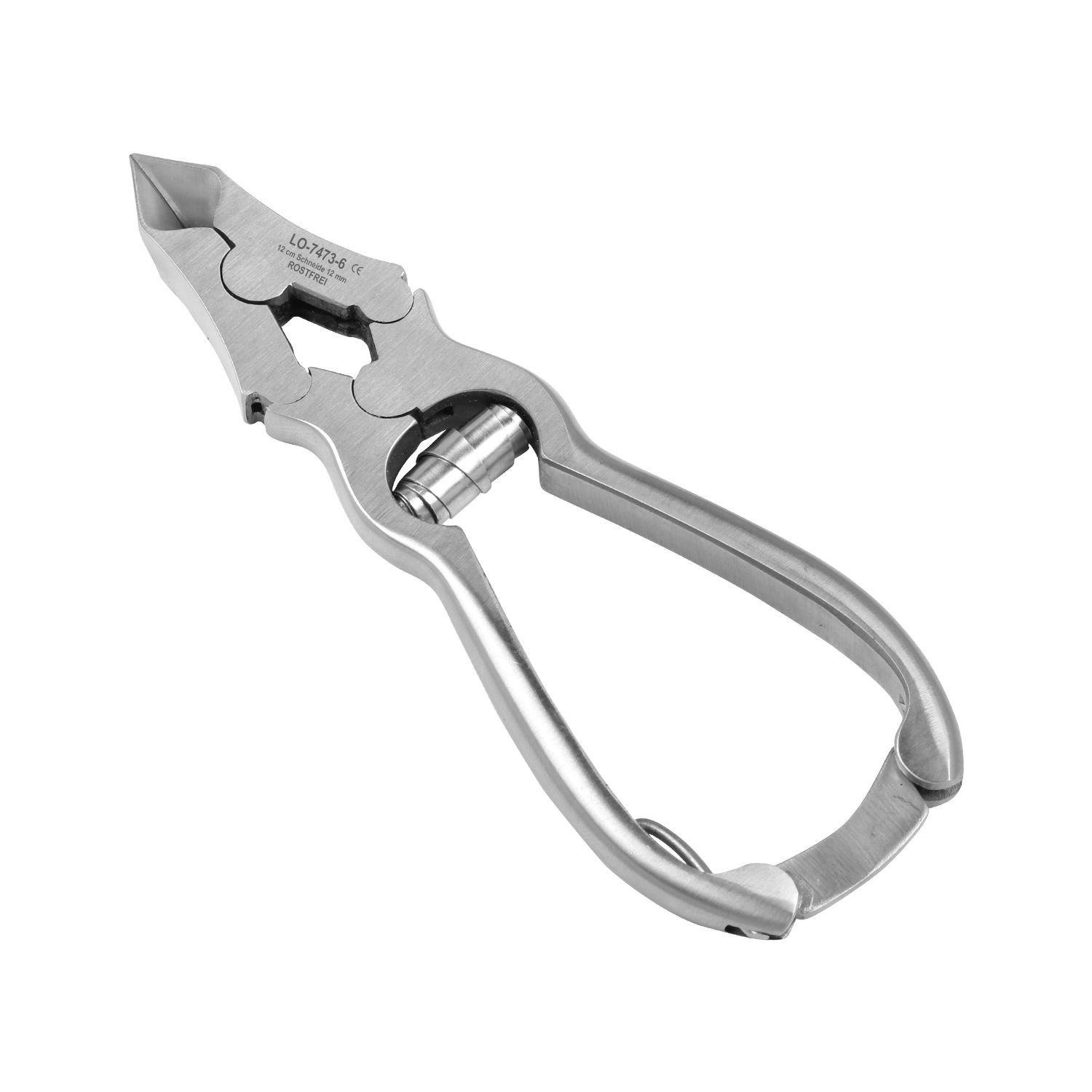 Nail Pliers - double action - (half head shape) 12 cm - Image 2
