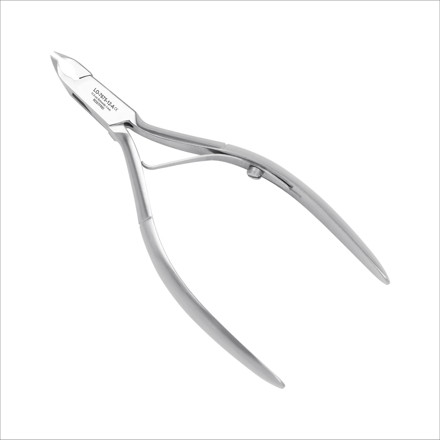 Cuticle Nipper - 11.5 cm / 3 mm (with single spring) - Image 2