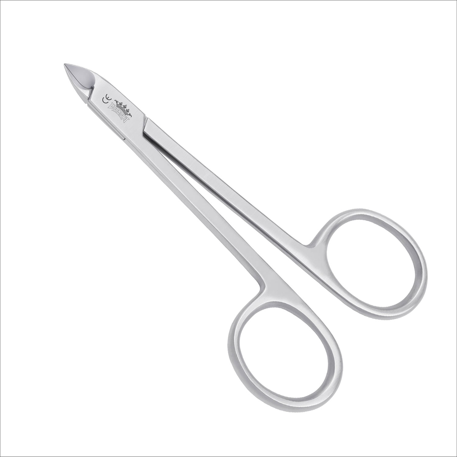 Cuticle Nipper with Scissor Handle - 10.5 cm / 7 mm (Curved)