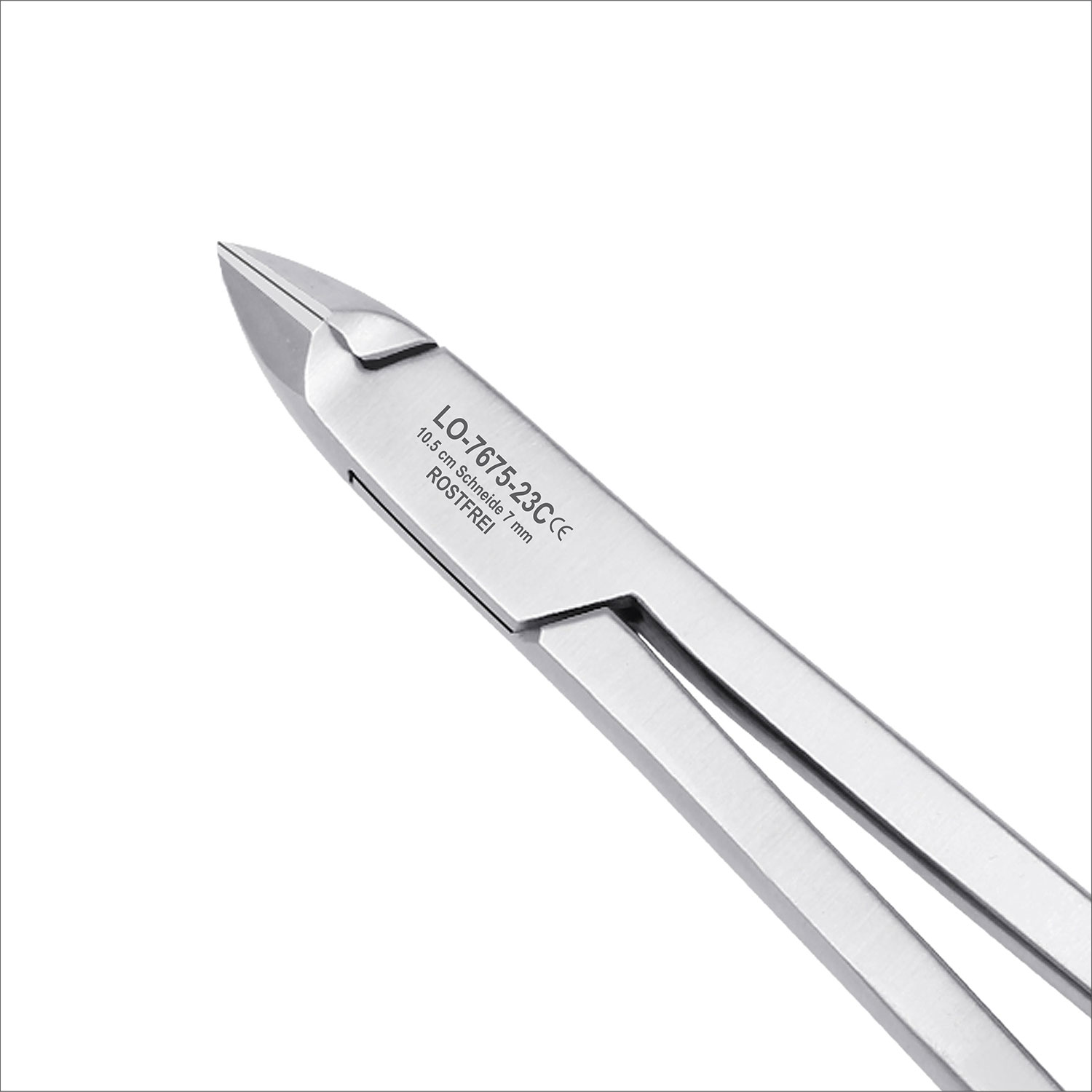 Cuticle Nipper with Scissor Handle - 10.5 cm / 7 mm (Curved) - Image 3