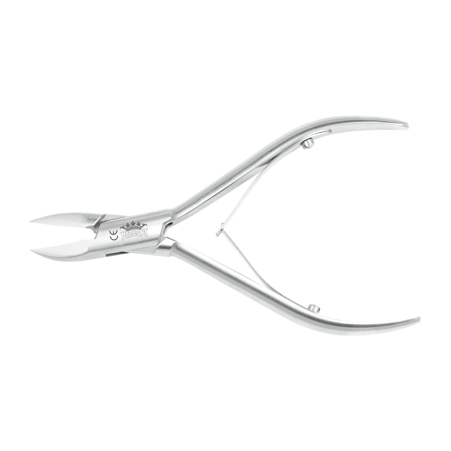Diabetic Nail Plier - curved blade - 14 cm - without back lock - Image 7