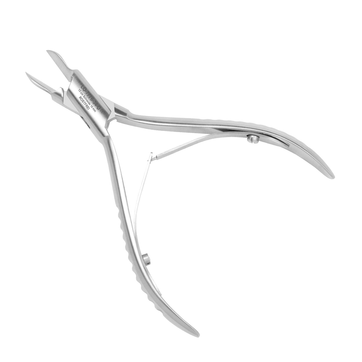 Diabetic Corner Nipper - flame shaped - 13 cm - Image 2