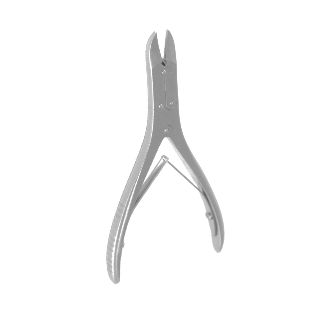 Nail Pliers - double action - (curved blade) 16 cm