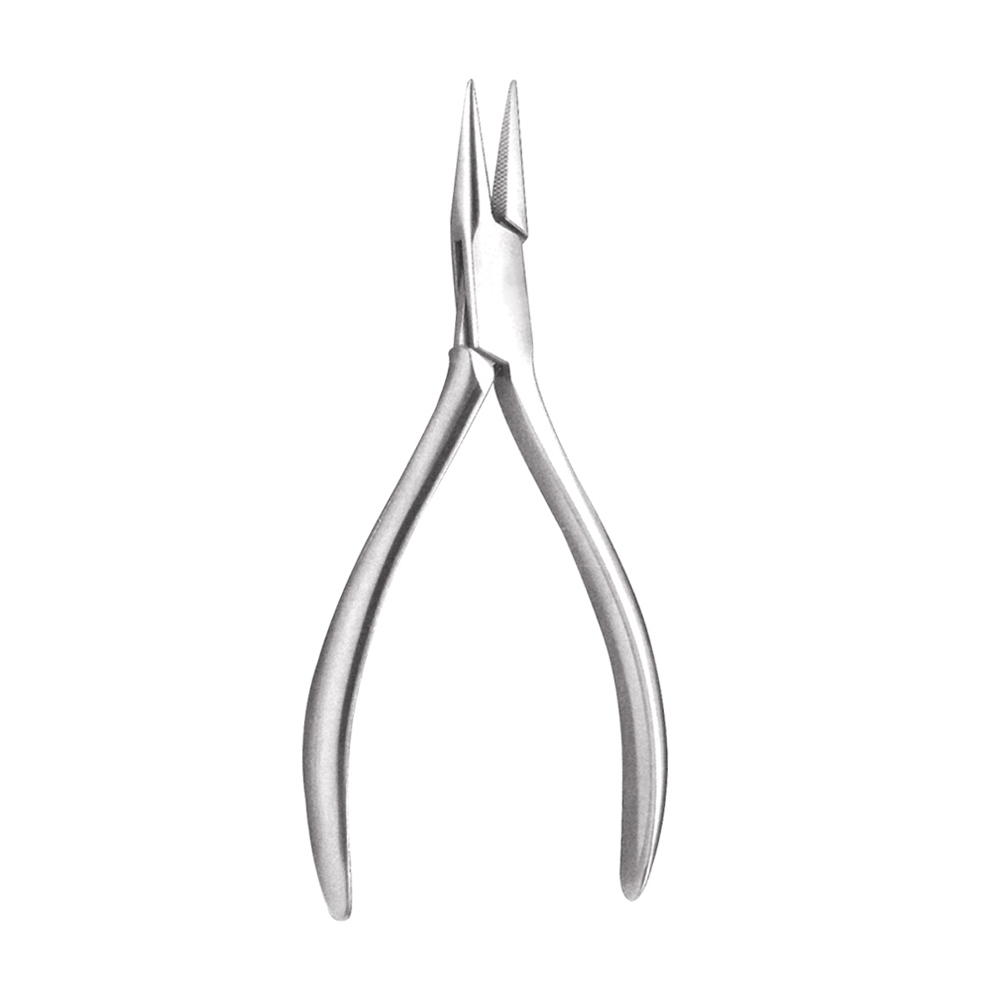 Pointed / Rounded Serrated Plier (Orthonyxie) - with Spring