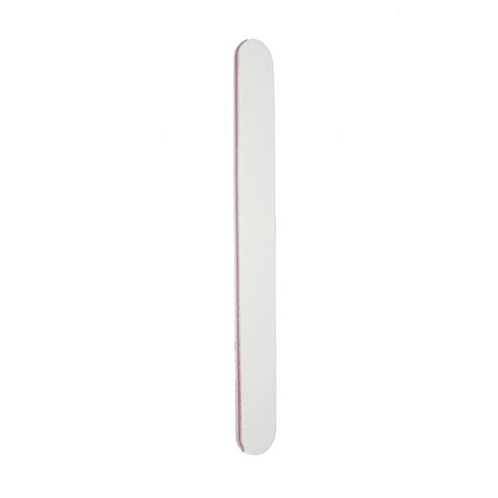 Nail File - Straight 100/180 (White)